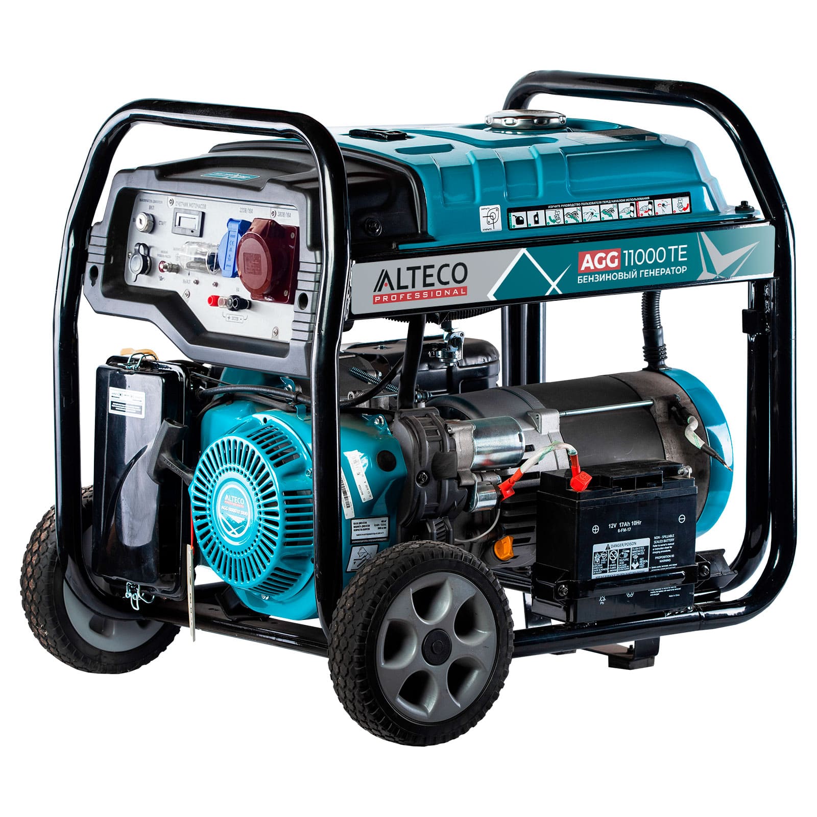 Бензиновый генератор Alteco Professional AGG 11000TЕ (8/8,5кВт)